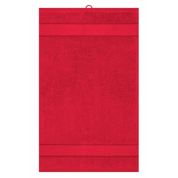 MB441 Guest Towel - red - one size