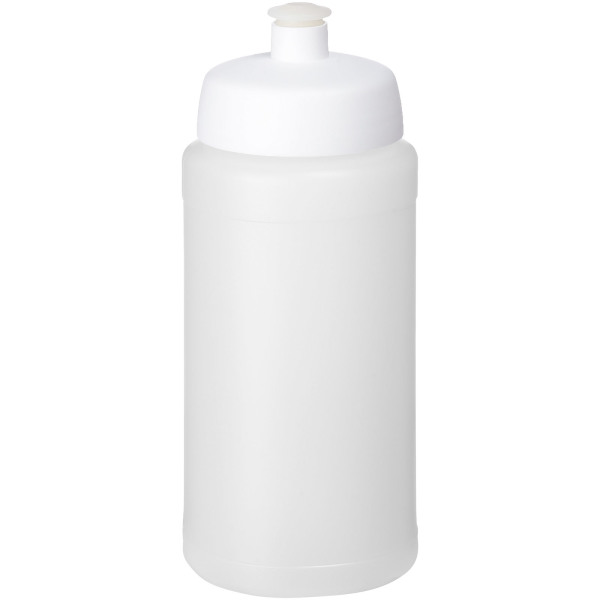 Baseline® Plus 500 ml bottle with sports lid - Transparent/White