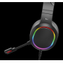 RGB-gamingheadset, zwart