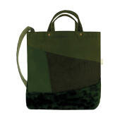 Satomi Faux Fur Shopper - Olive Green - One Size Satomi Faux Fur Shopper - Olive Green - One Size