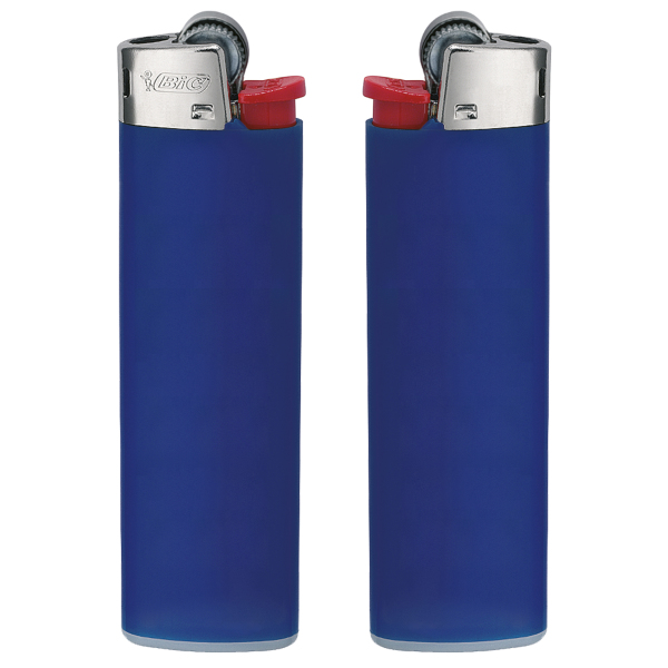BIC® J23 Aansteker J23 Lighter BO dark blue_BA white_FO red_HO chrome