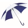 Automatisch te openen paraplu DISCO blauw, wit