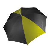 Golfparaplu Black / Burnt Lime One Size