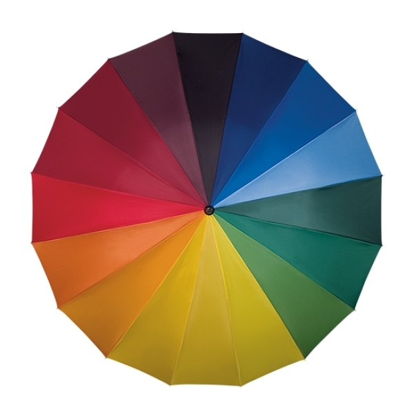 soort Voordracht hoe te gebruiken Falcone paraplu, regenboog kleuren | Relatieartikel.nl - Uw specialist voor  het bedrukken van premiums en textiel