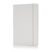 Deluxe hardcover A5 notitieboek, wit