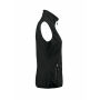Printer Sideflip Lady Fleece Vest Black XS