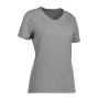 YES Active T-shirt | women - Grey melange, 3XL
