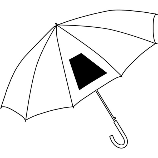 Automatisch te openen paraplu BOOGIE bordeaux