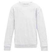 AWDis Kids Sweatshirt, Arctic White, 1-2, Just Hoods