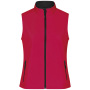 Ladies' Promo Softshell Vest - red/black - S