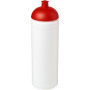 Baseline® Plus grip 750 ml bidon met koepeldeksel - Wit/Rood