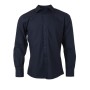 Men's Shirt Longsleeve Poplin - navy - 4XL