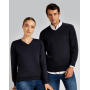 Classic Fit Arundel V Neck Sweater - Black - 2XS