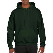 DryBlend Adult Hooded Sweat - Forest Green - 2XL
