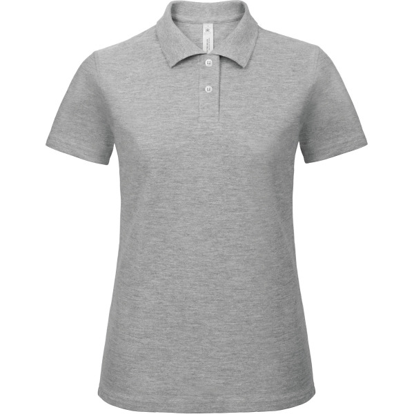 Id.001 Ladies' Polo Shirt Heather Grey L