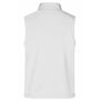 Men's Promo Softshell Vest - white/white - S