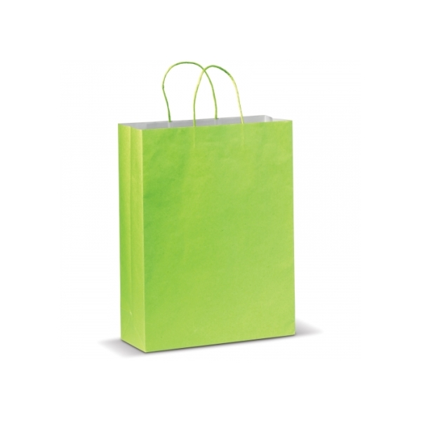 Kraft bag large 120g/m² - Light Green