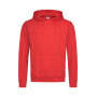 Stedman Sweater Hooded for him 186c scarlet red XXL