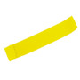Afneembaar lint voor Panama & Boater hoeden Yellow 66 cm