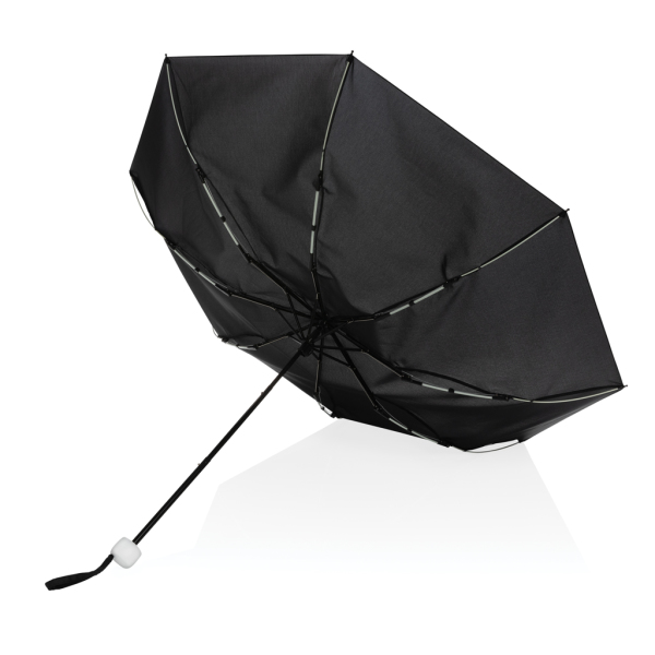 20.5"Impact AWARE™ RPET 190T pongee mini umbrella, white