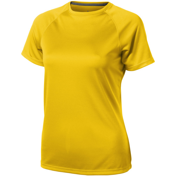 Niagara short sleeve women's cool fit t-shirt - Yellow - XS