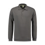 L&S Polosweater for him pearl grey L