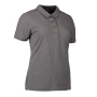 Business polo shirt | jersey | women - Silver grey, S