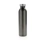 Leakproof copper vacuum insulated bottle, grey