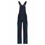 Workwear Pants with Bib - COLOR - - navy/turquoise - 44