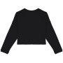Damessweater met ronde hals Black XL