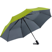 AC pocket umbrella FARE® Doubleface - lime/grey