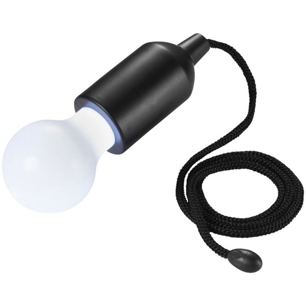 Helper LED lamp met koord - Zwart/Wit