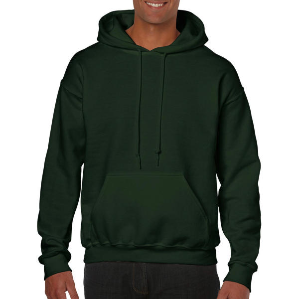 Heavy Blend Hooded Sweat - Forest Green - S