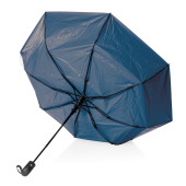 21" Impact AWARE™ RPET 190T Pongee flerfarvet mini paraply, blå