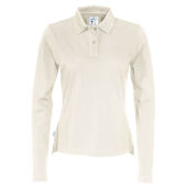 Piquet Long Sleeve Lady Off White XL (GOTS)