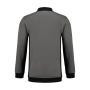 L&S Polosweater Workwear pearl grey/bk 3XL