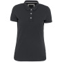 Vintage damespolo met korte mouwen Vintage Charcoal XS