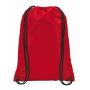 210D polyester rugzak TOWN rood