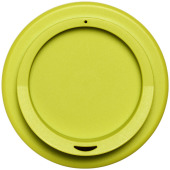 Americano® 350 ml geïsoleerde beker met grip - Zwart/Lime