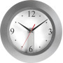 ABS wall clock silver
