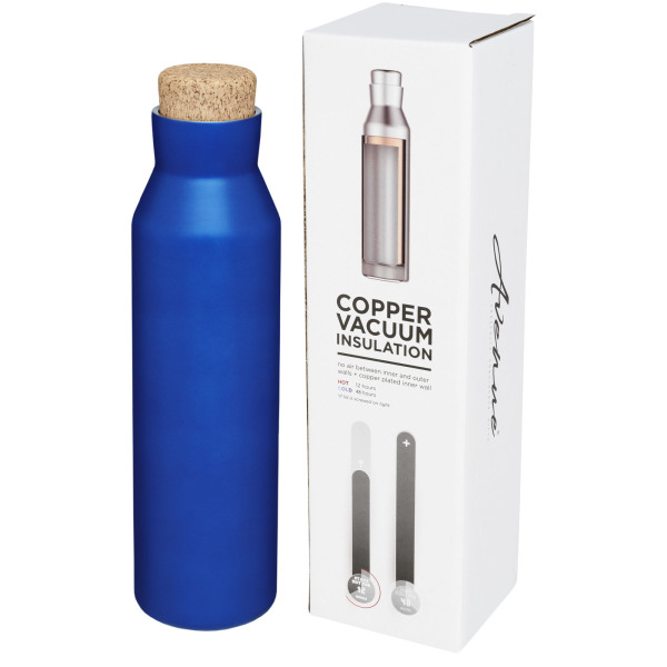 Norse 590 ml copper vacuum insulated bottle - Blue