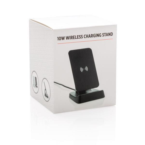 10W Wireless fast charging stand, black