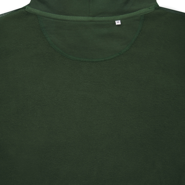 Iqoniq Jasper gerecycled katoen hoodie, forest green (XXXL)