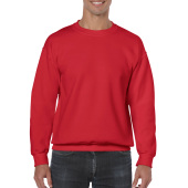 Gildan Sweater Crewneck HeavyBlend unisex Red 5XL