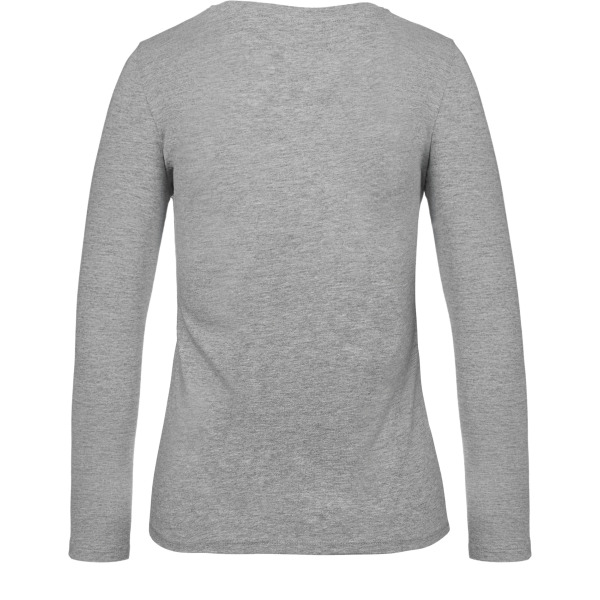 #E190 Ladies' T-shirt long sleeve Sport Grey XXL