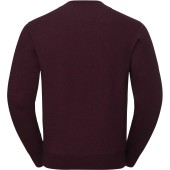 Authentic Crew neck melange sweatshirt Burgundy Melange S