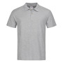Stedman Polo SS for him Grey Heather 3XL
