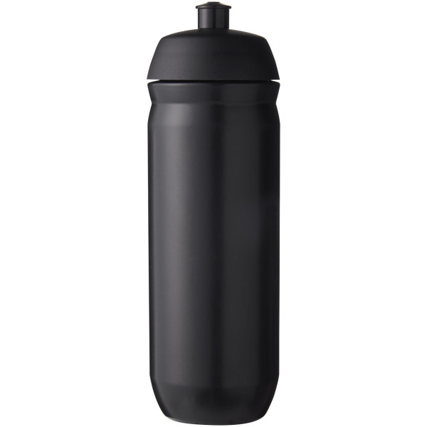 HydroFlex™ 750 ml squeezy sport bottle - Solid black/Solid black