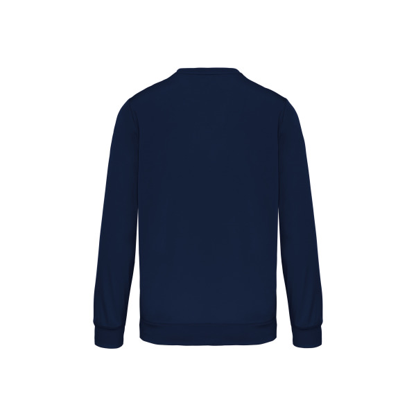 Sweater in polyester Sporty Navy / White 4XL
