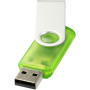 Rotate USB stick transparant - Groen - 64GB